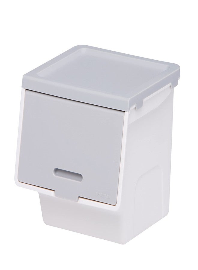 Litem Roomax Mini |Cool Grey Small & Cute Size Stackable Desk Organiser Storage Unit for Home Office Unique Design - Image 1
